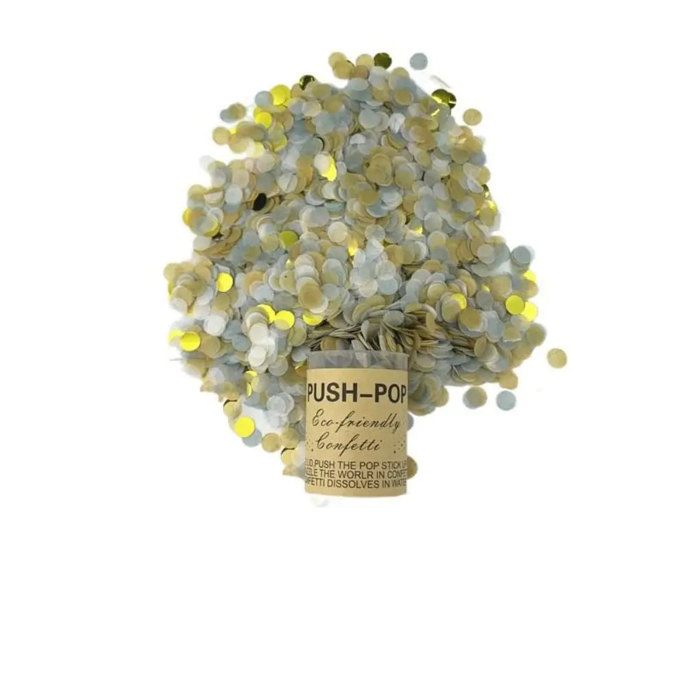 Petit Push Up Confettis Dorés Chic