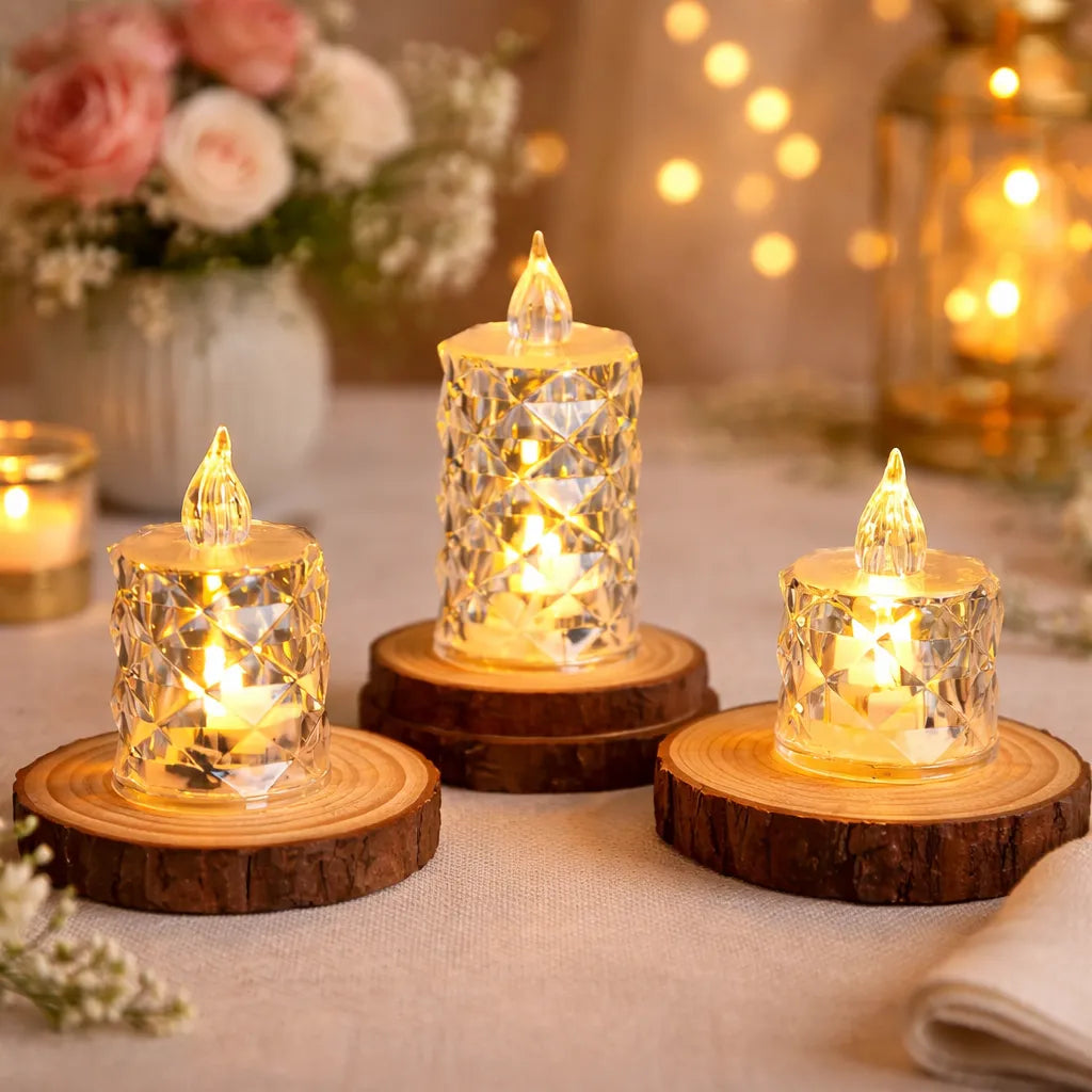 Petite Bougie LED Déco Mariage