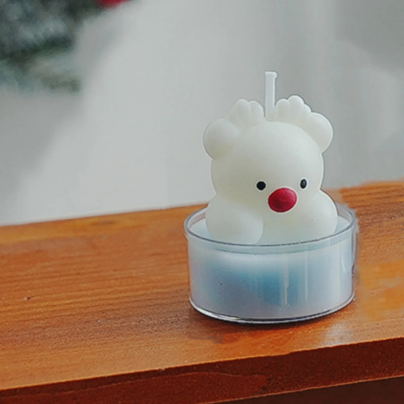 Petite Bougie Mignonne Noël Unique 