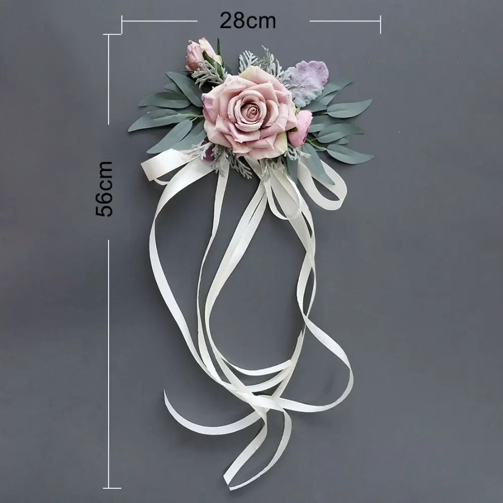 Petite Composition Florale à Ventouse Chic