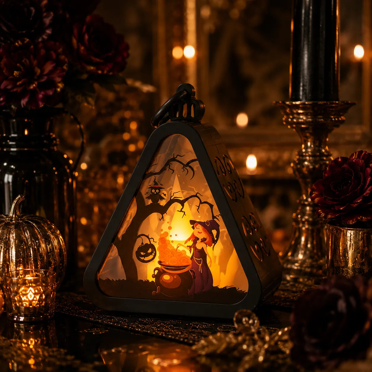 Petite Lanterne Halloween en Plastique original