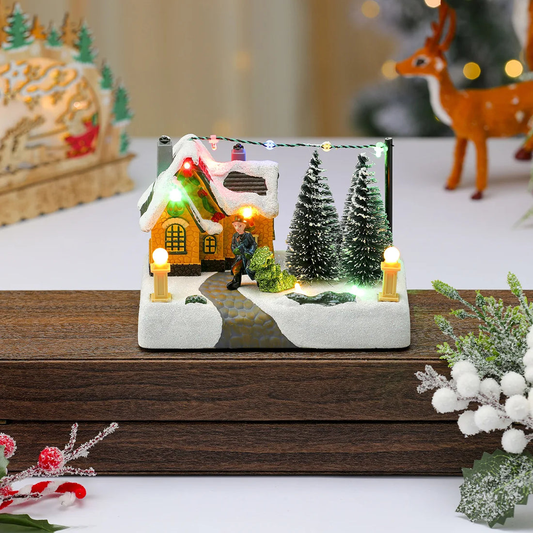Petite Maison Musicale Village de Noël