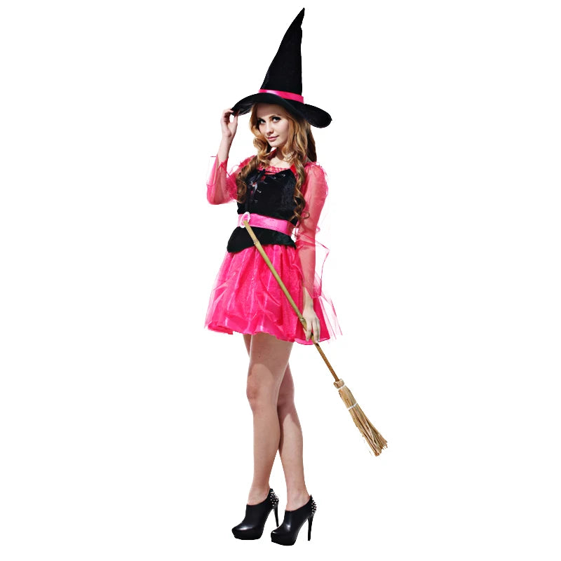 Petite Robe Classique Sorcière pour Femme Mignone