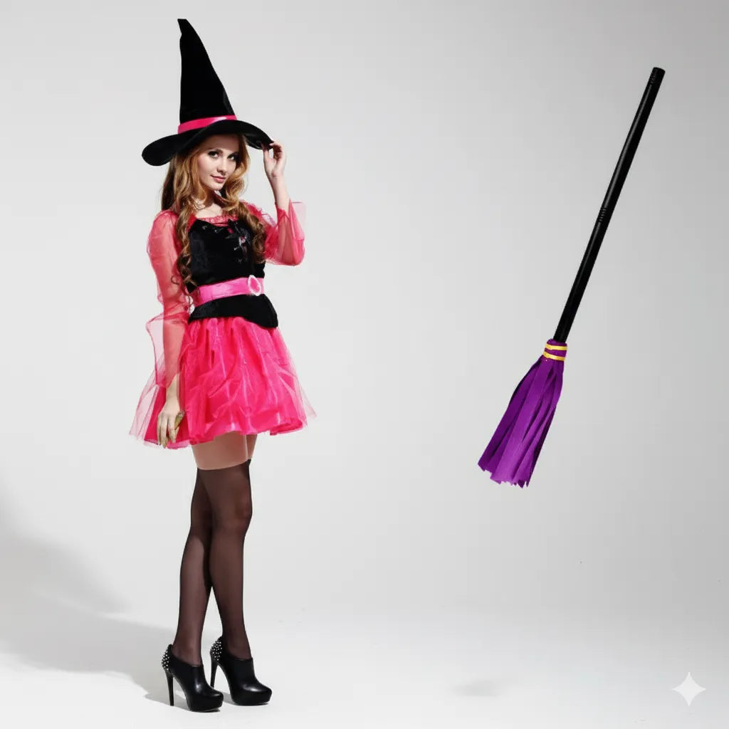 Petite Robe Classique Sorcière pour Femme Séduisante