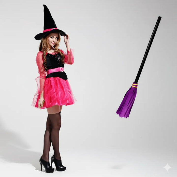 Petite Robe Classique Sorcière pour Femme Séduisante