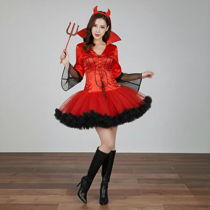 Petite Robe de Vampire Rouge