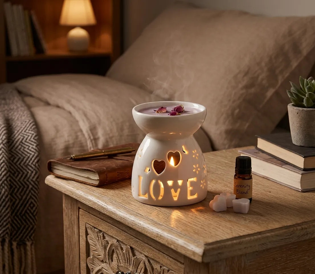 Photophore Blanc Love Original