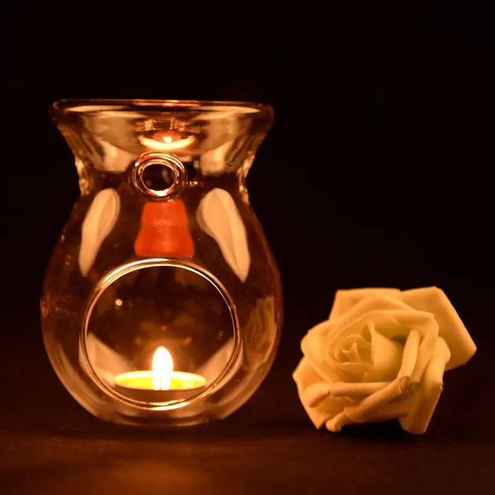 Photophore Minimaliste en Verre