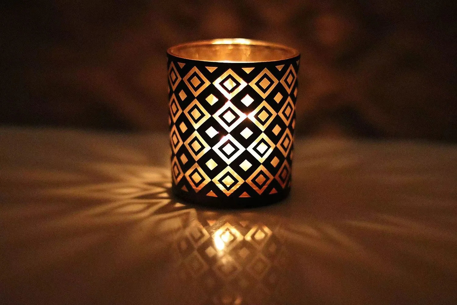 Photophore Motifs Losanges Original
