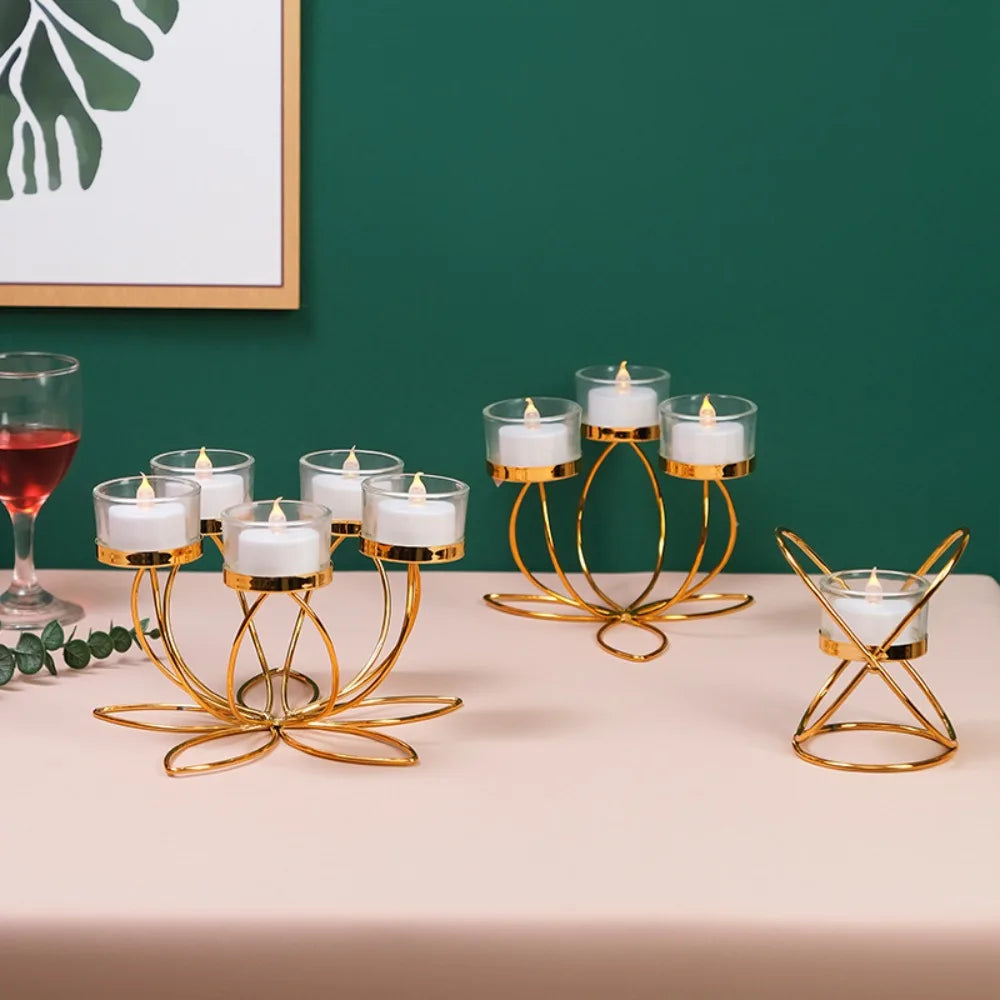 Photophore Noël Doré Elégant