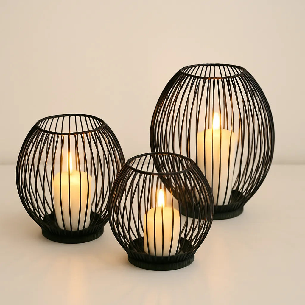 Photophore Noir Elégant