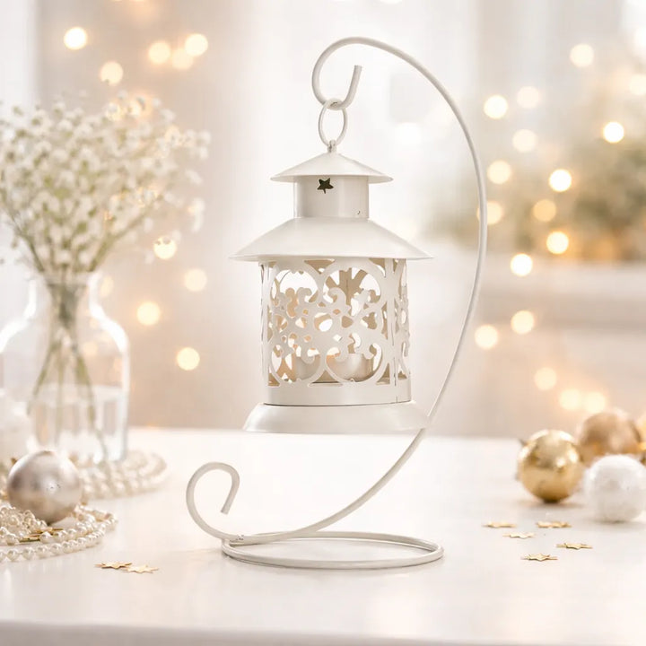 Photophore Suspendu Blanc