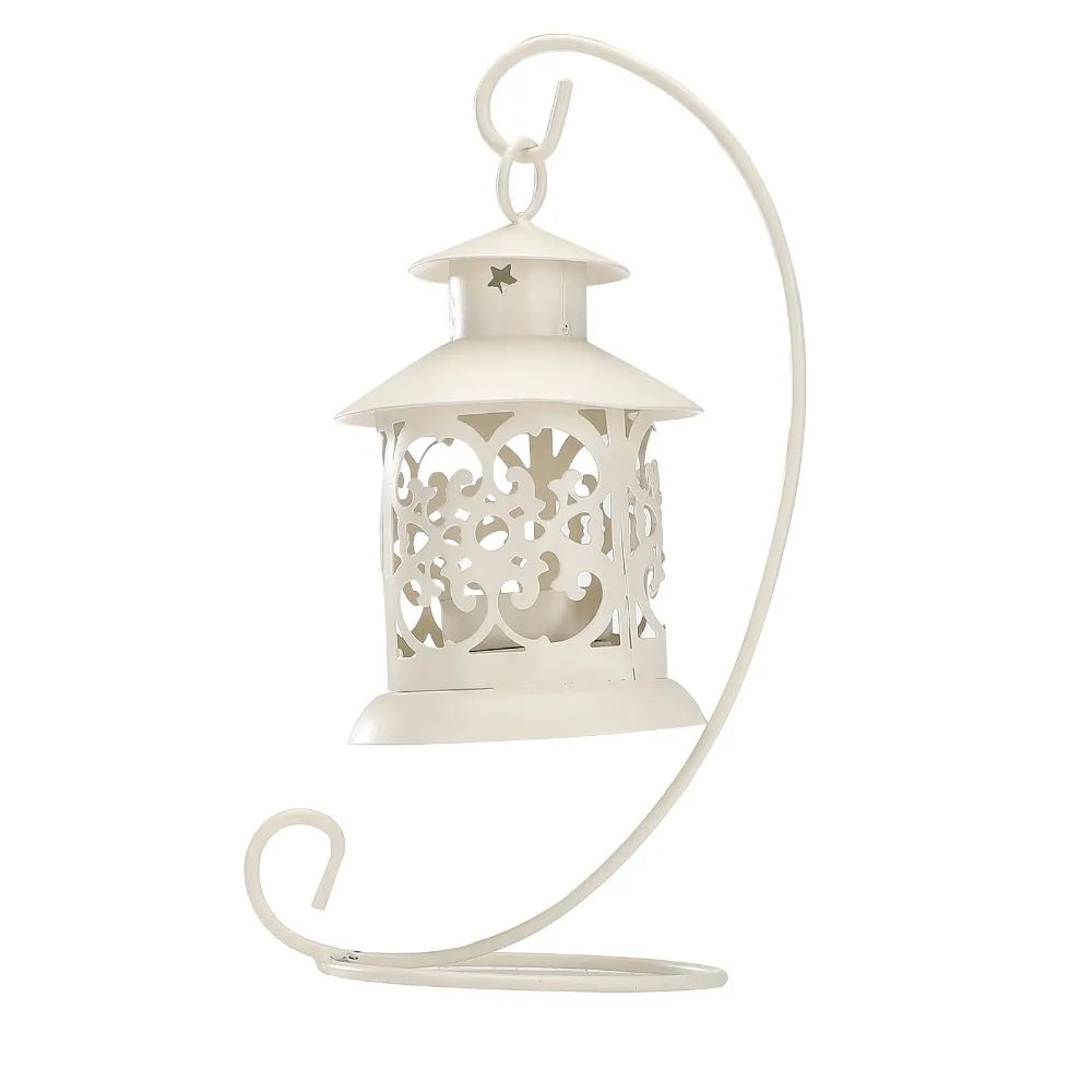 Photophore Suspendu Blanc Beau