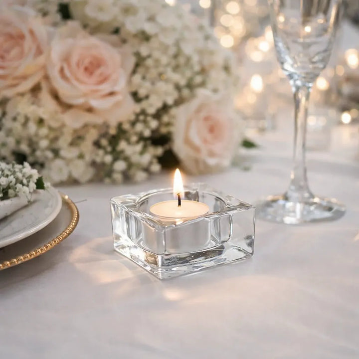 Photophore en Verre Design Épuré