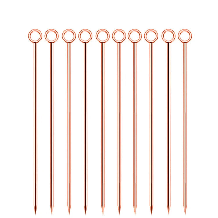 Pic Cocktail Rose Gold en Acier Inoxydable Sophistiqué