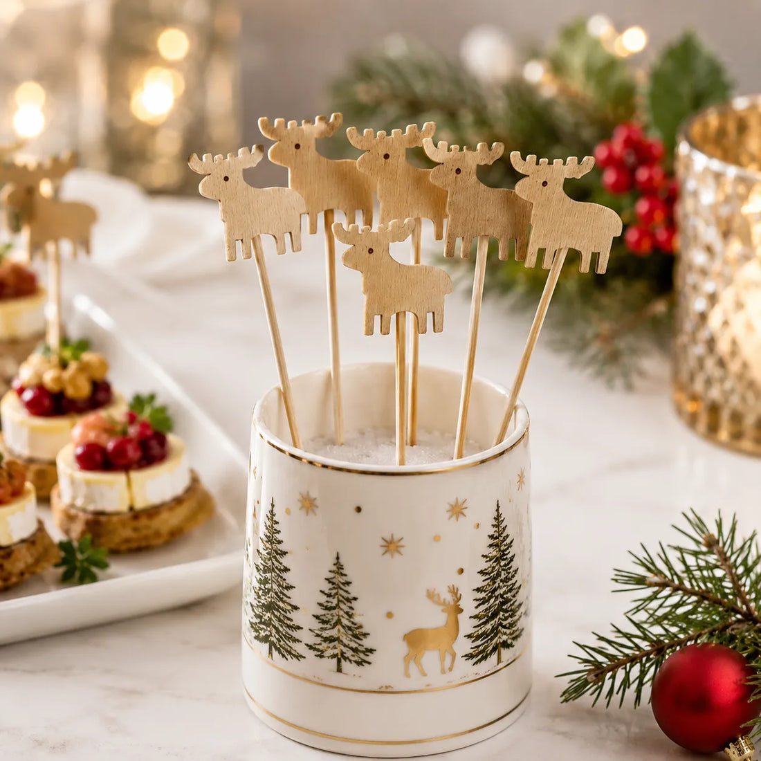 Pics Alimentaires Elan en Bois