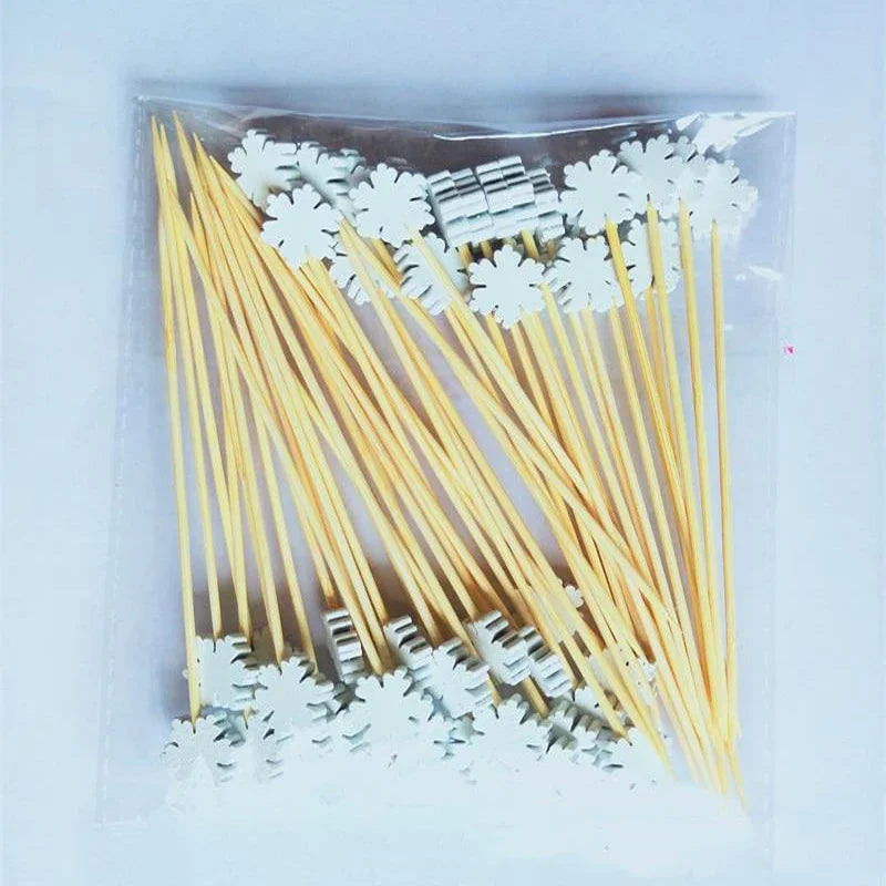 Pics Alimentaires Flocon de Neige Blanc