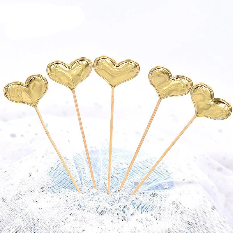 Pics Cocktail Cœur Doré