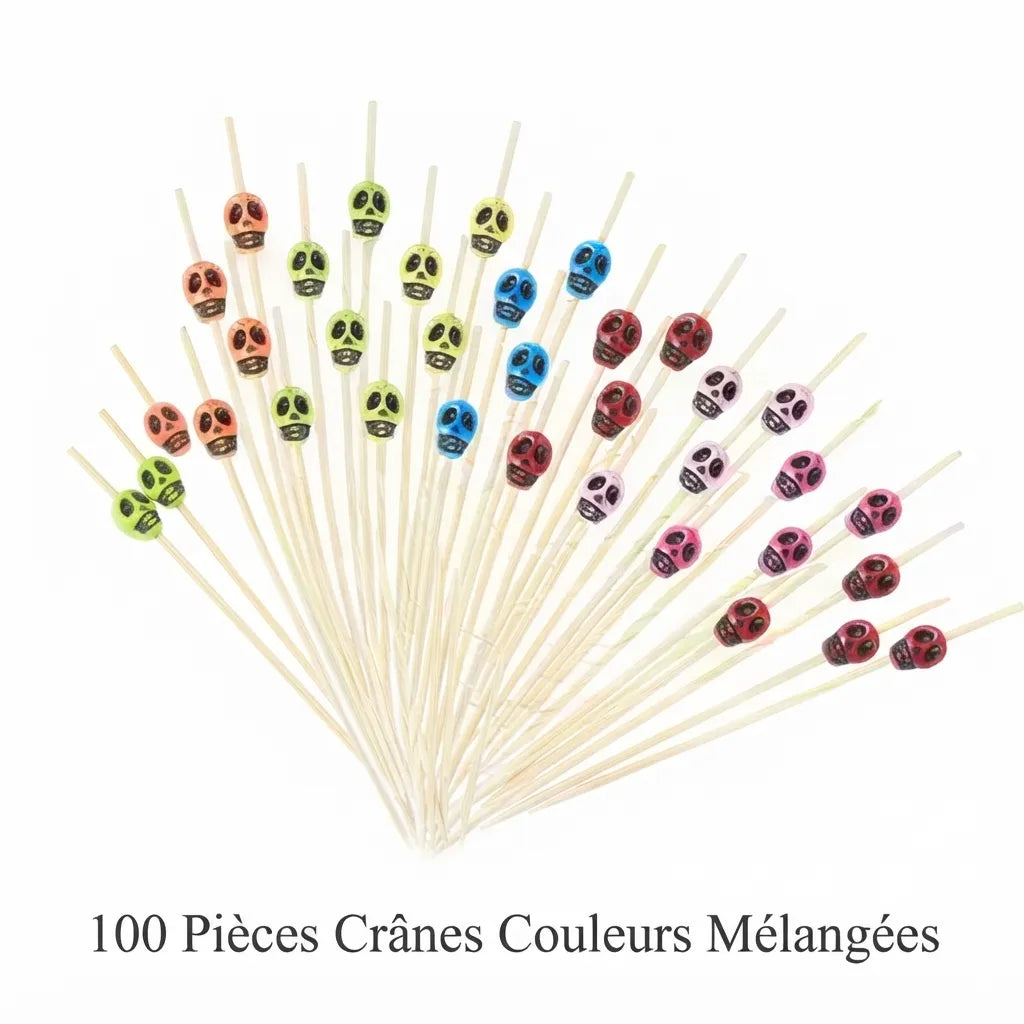 Pics Cocktail Crâne Minimaliste