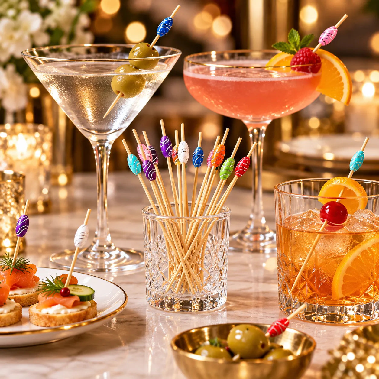Pics Cocktail Décoratifs original