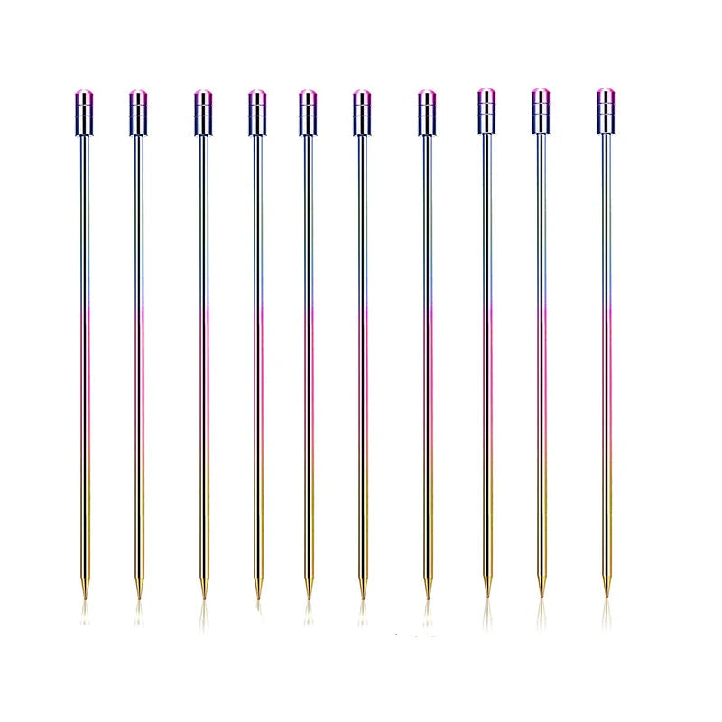 Pics Cocktail Multicolore En Inox exotique