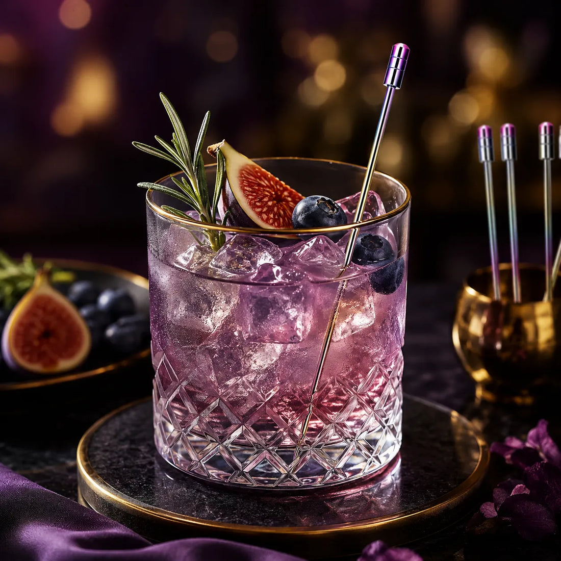 Pics Cocktail Multicolore En Inox sublime
