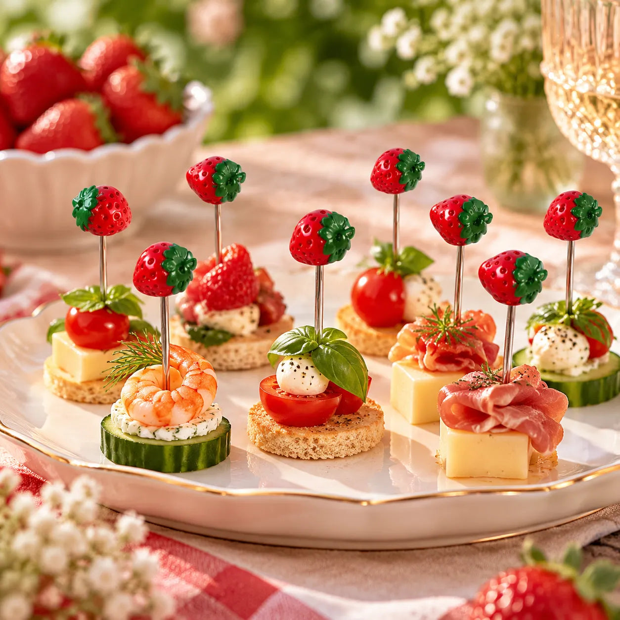 Pics Fraise en Inox Original