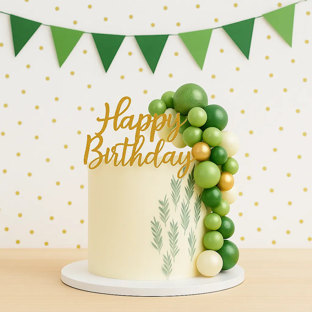 Pics à Gâteau Thème Jungle Chic