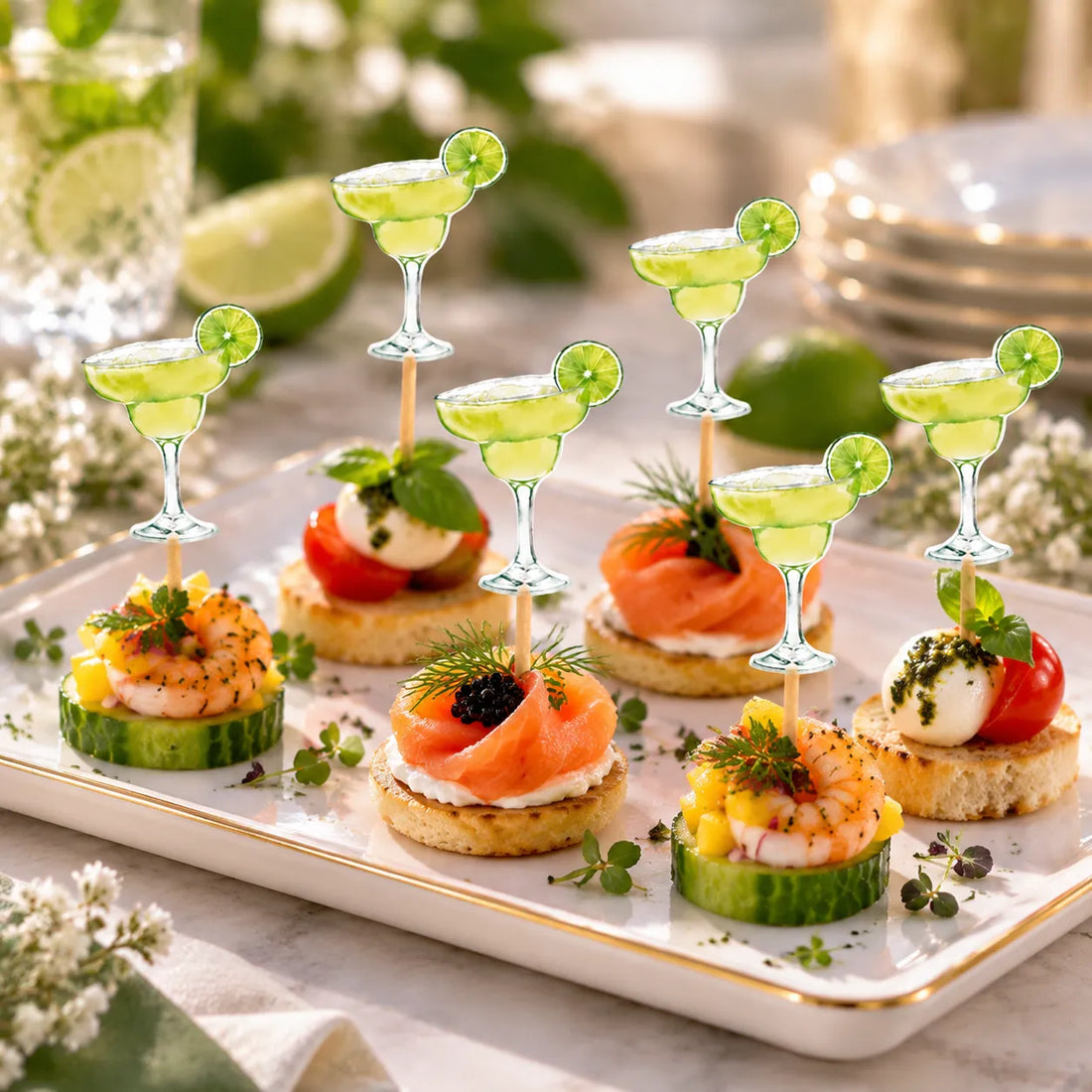 Pics Jetables Cocktail Unique