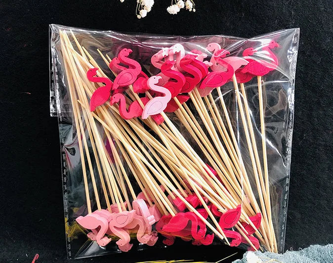 Pics Jetables Flamant Rose Original