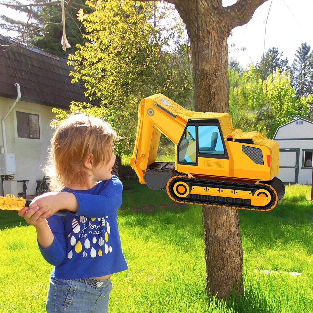 Pinata Anniversaire Chantier Légère