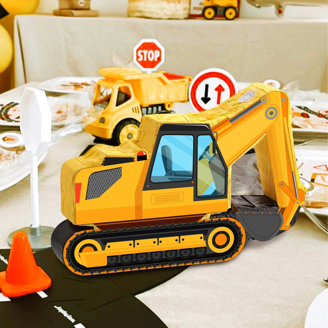 Pinata Anniversaire Chantier Papier