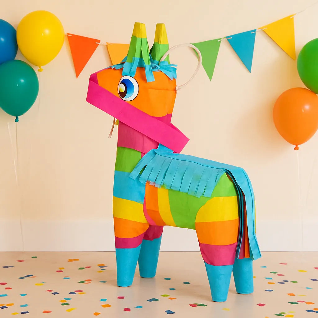 Pinata Anniversaire Colorée