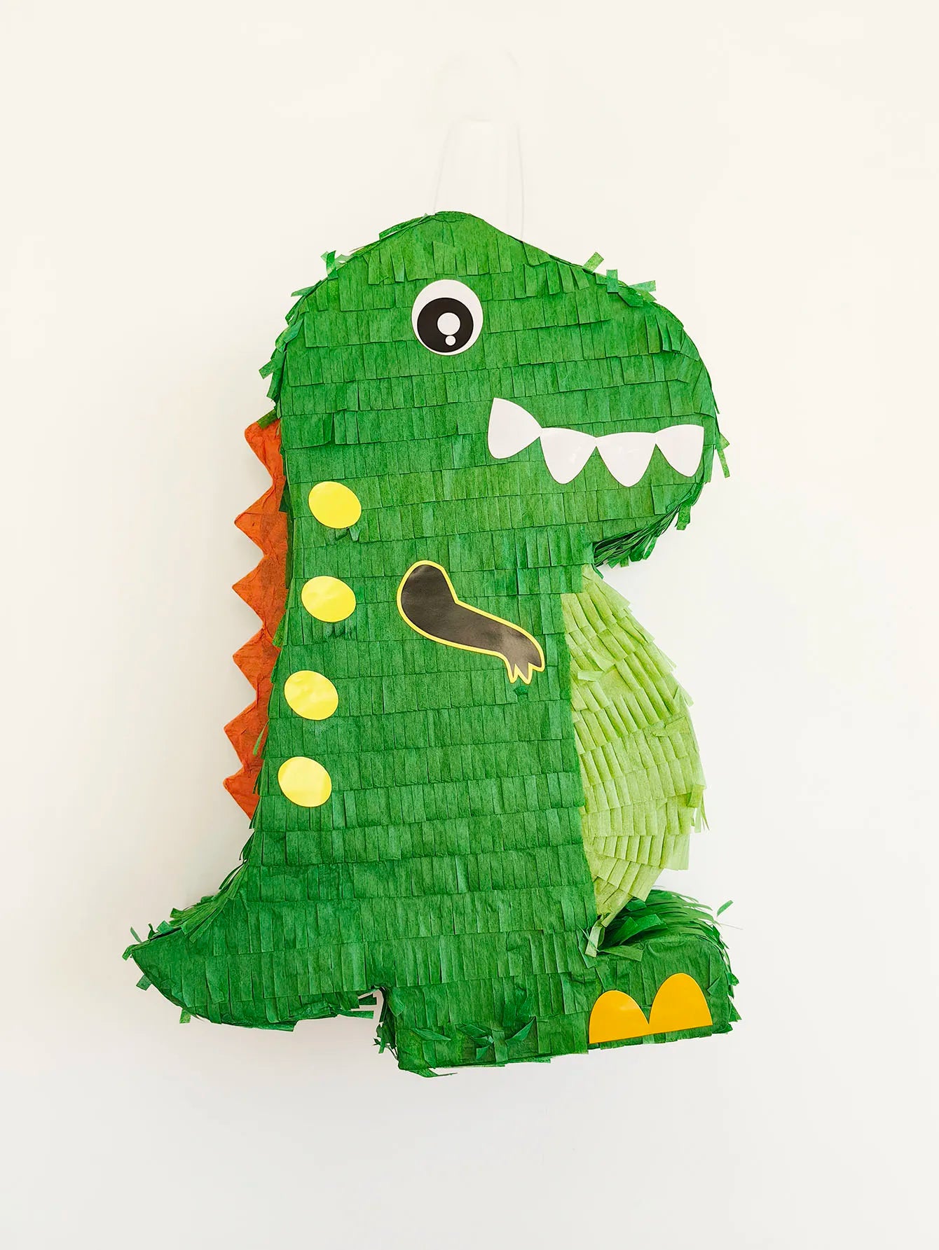 Pinata Anniversaire Dinosaure Vert Réisitante
