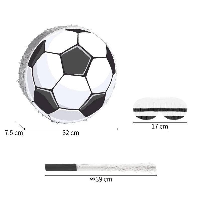 Pinata Anniversaire Football Résistante 