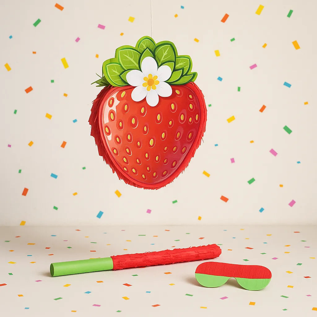 Pinata Anniversaire Fraise