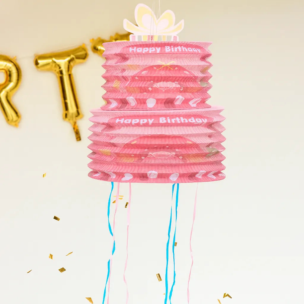 Pinata Anniversaire Rose