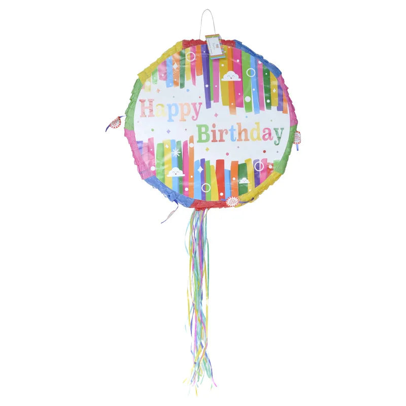 Pinata Happy Birthday Colorée