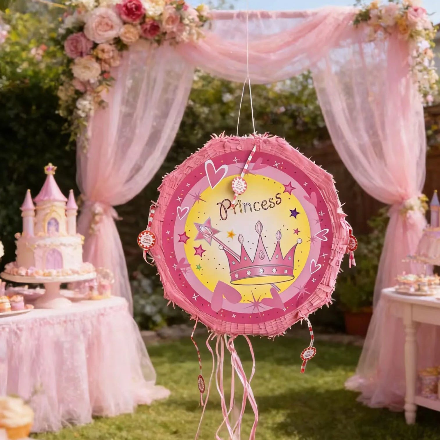 Pinata Princesse Rose