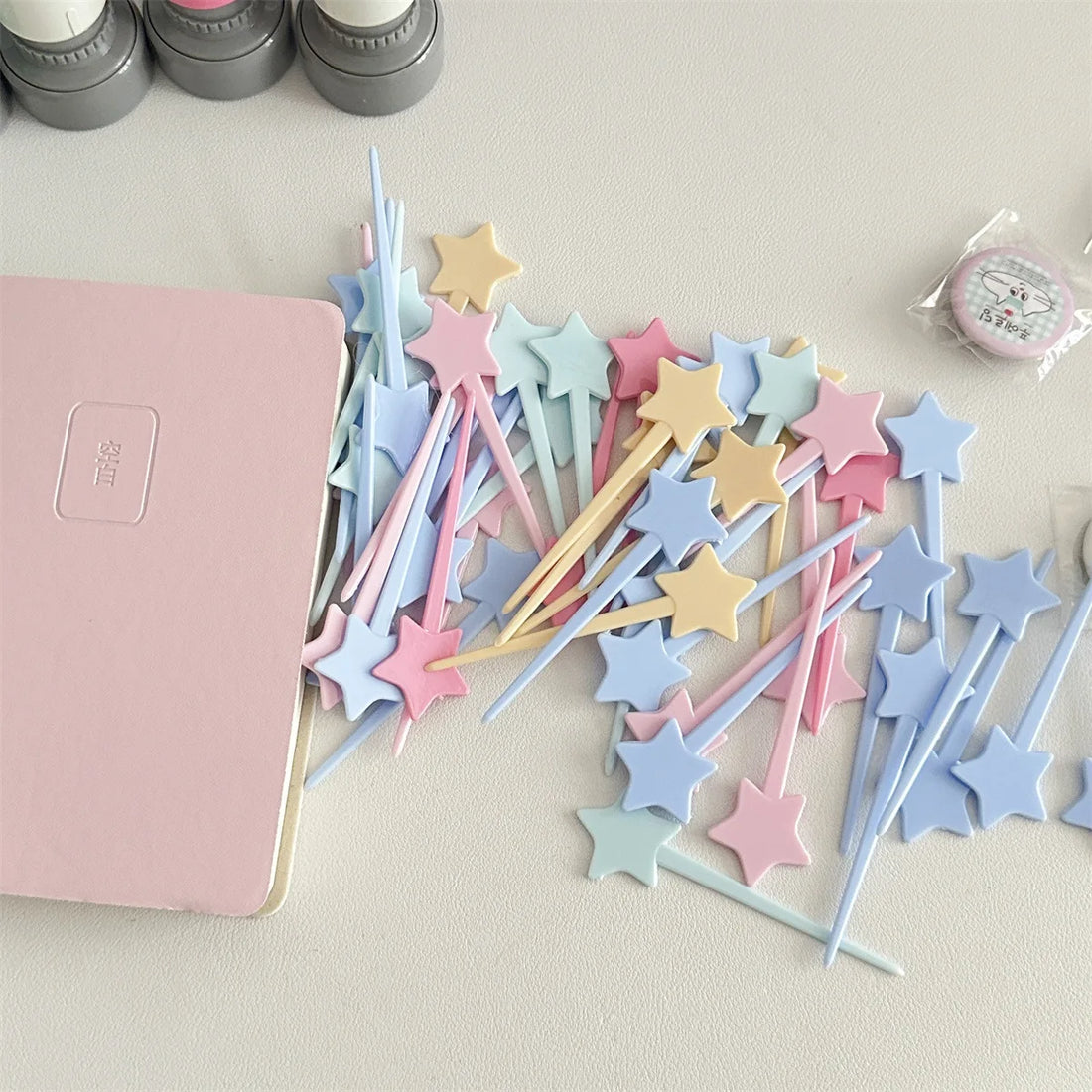 Pique Cocktail Coloré Etoile