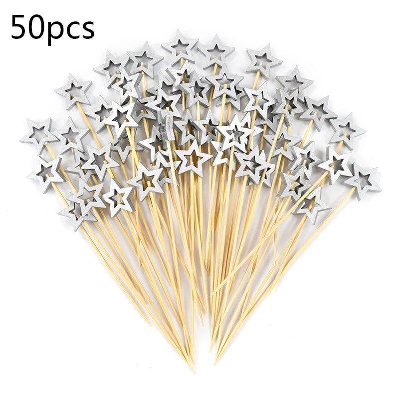 Pique Cocktail Etoile Argentée  