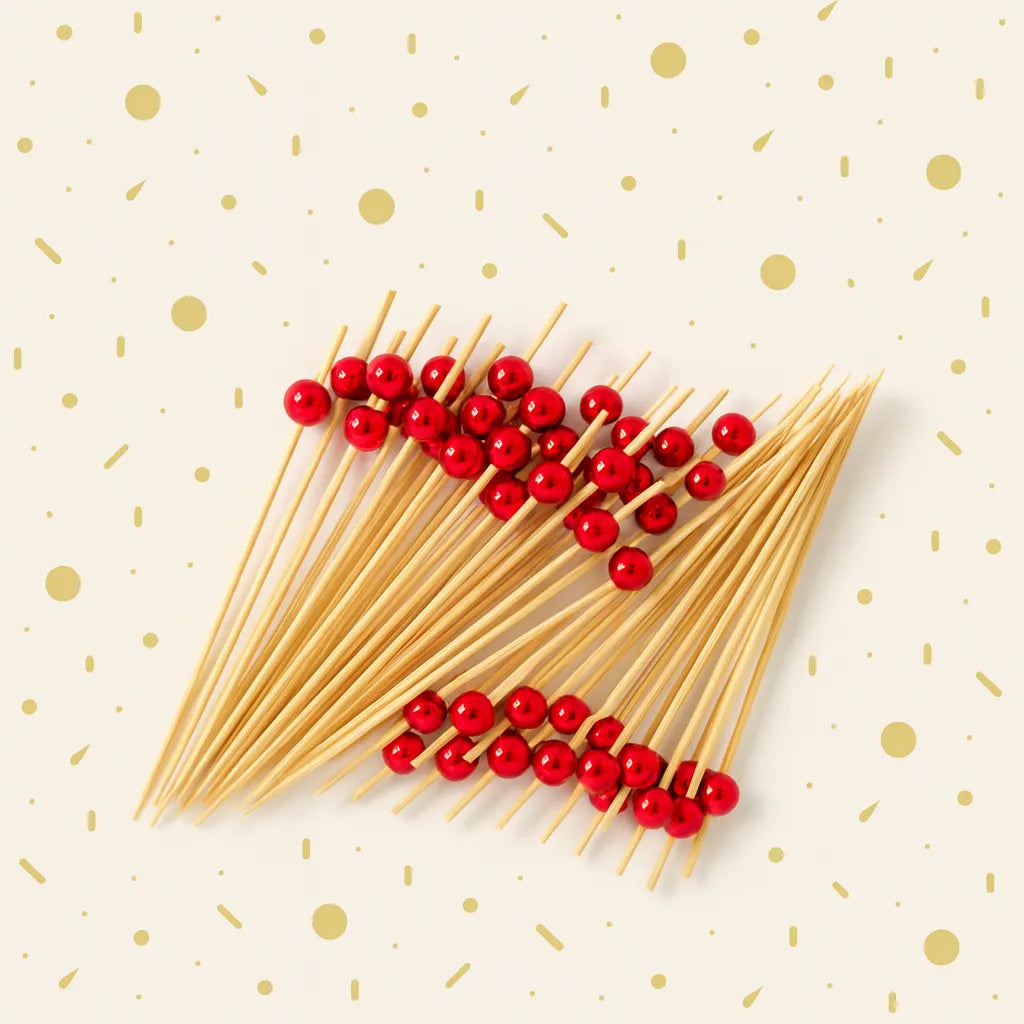 Pique Cocktail Perle Rouge