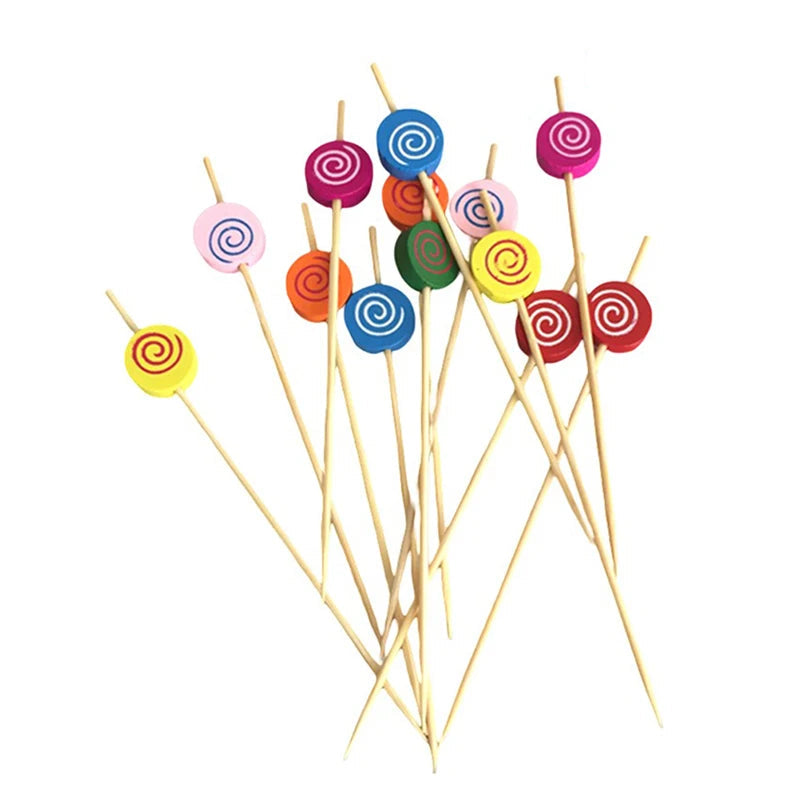 Pique Cocktail Sucettes Colorées Design