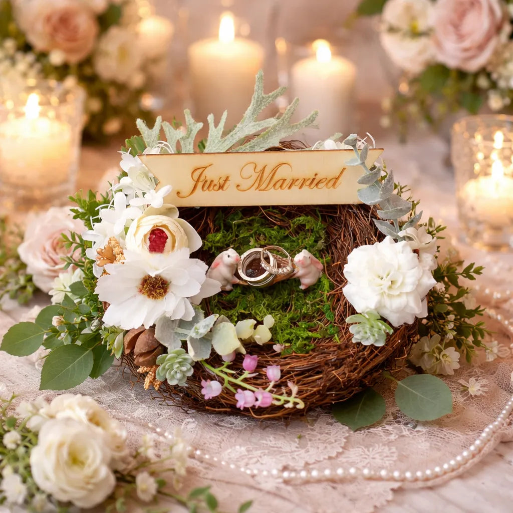 Porte Alliance Mariage Just Married