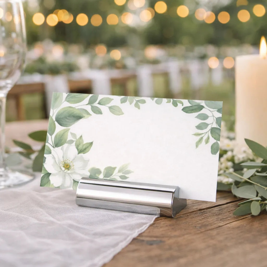 Porte Carte Place Mariage en Métal