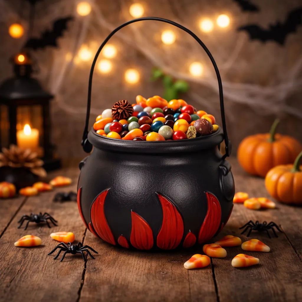 Pot Chaudron pour Bonbons Halloween