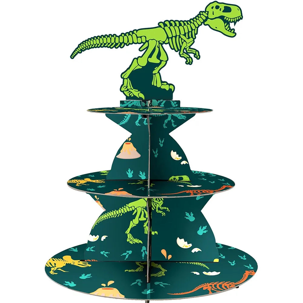 Présentoir Cupcake Dinosaure Design