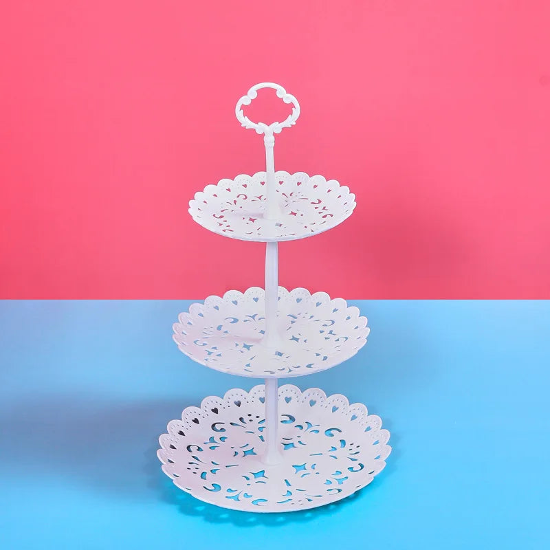 Présentoir à Cupcakes Ajouré Minimaliste