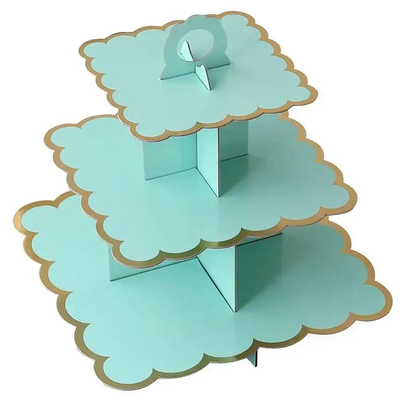Présentoir à Cupcakes Carré en Carton Design