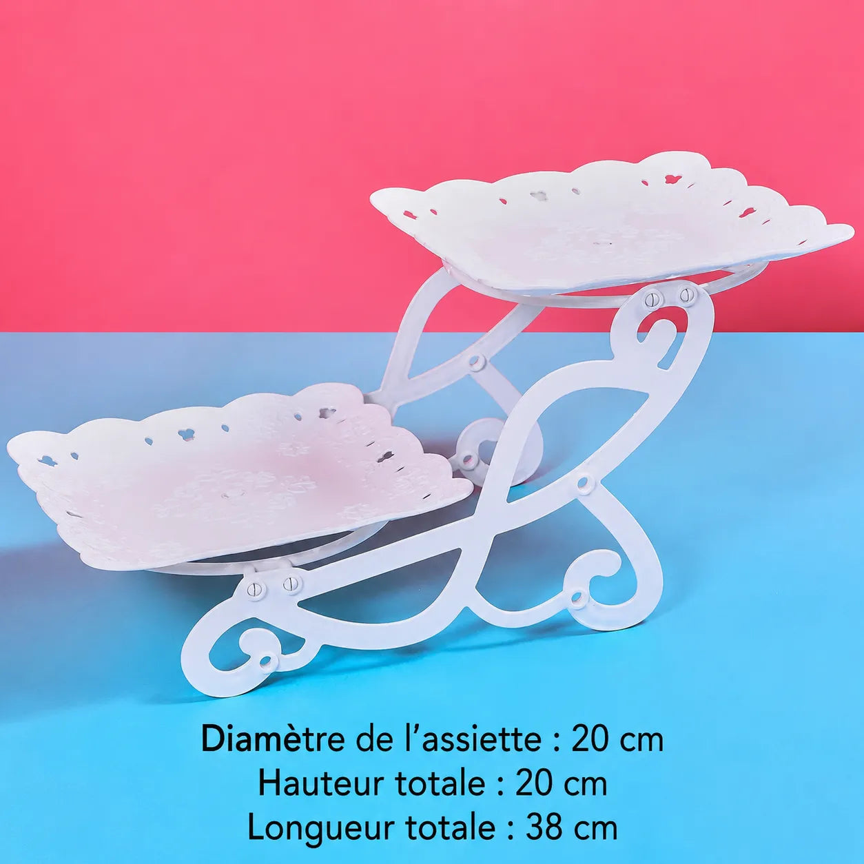 Présentoir à Cupcakes Carré original luxe